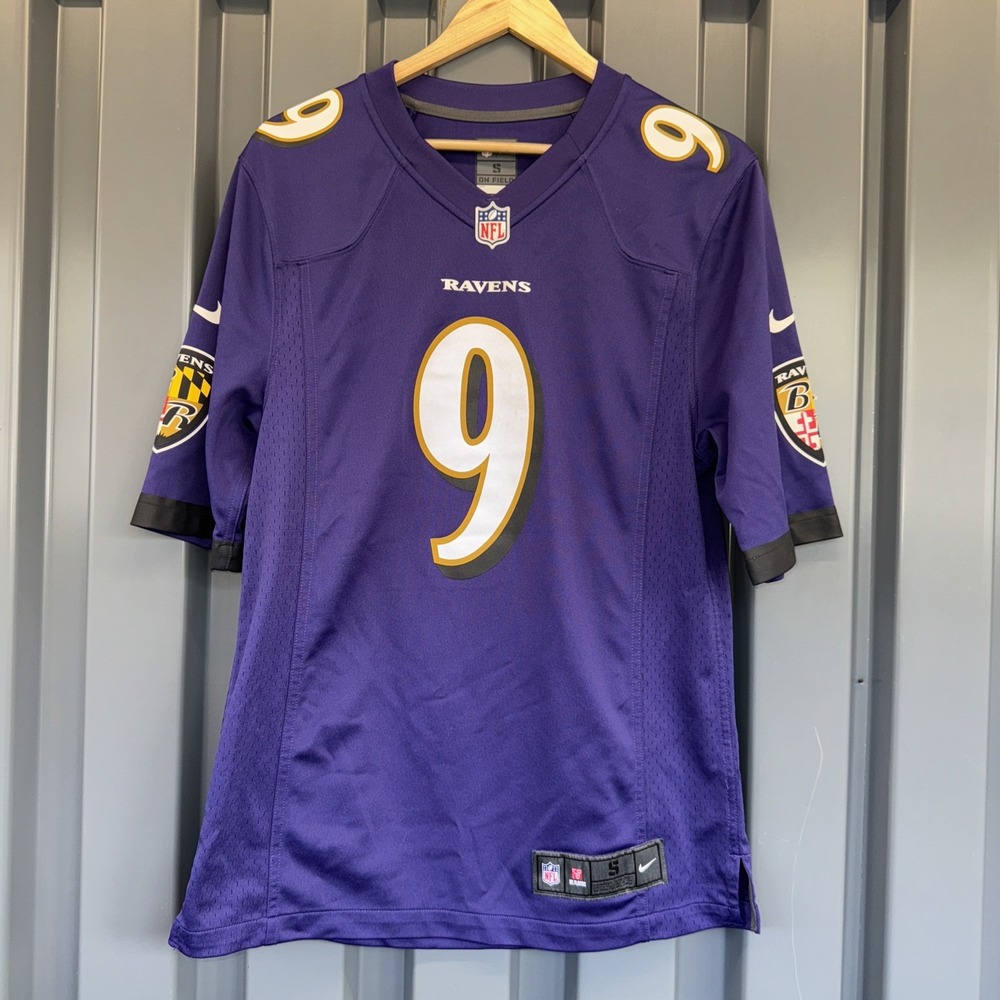 Nike Baltimore Ravens Justin Tucker 9 Elite Jersey Mens NFL Small
